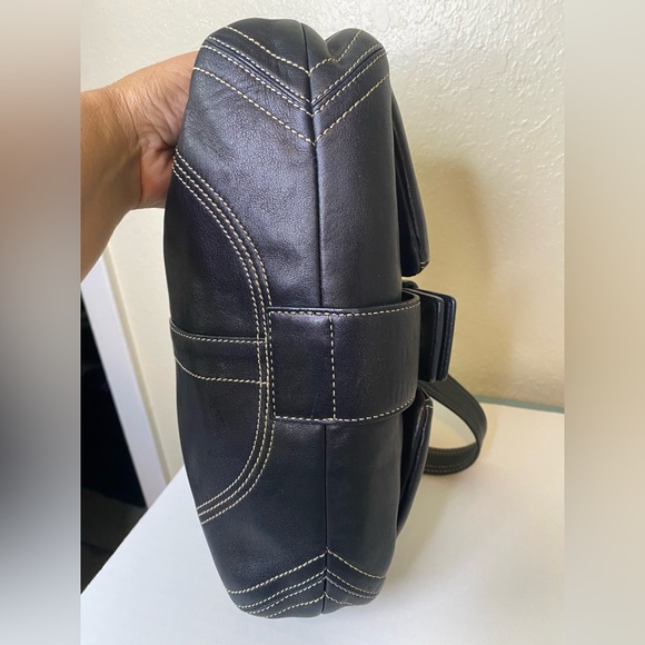 Coach Soho double pocket buckle shoulder bag - Picture 4 of 12